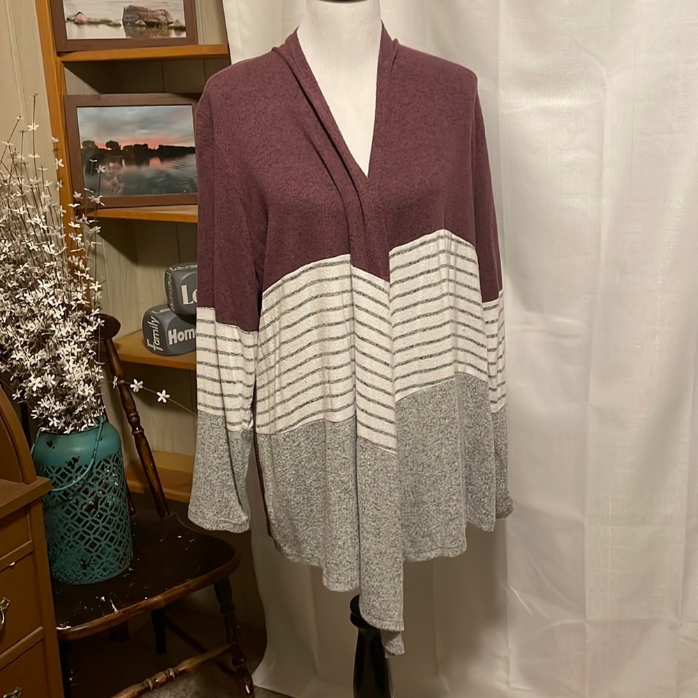 Drape Front Cardigan